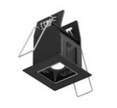 Luminaria de empotrar en cielo de LED integrado 3W, 120lm, 5CCT. Dimeable TRIAC/ELV