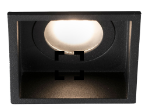 Luminaria para empotrar en cielo para lámpara base GU10. Damp Location