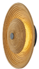 Luminaria tipo aplique de interior de LED integrado 7W, 3000K, 700lm. Dimeable TRIAC/ELV. Damp Location