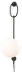 Luminaria tipo aplique de interior para lampara base E26. 120 V, hasta 60 W. Damp Location