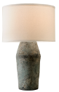 Luminaria decorativa de mesa, para lampara base E26. 120 V, hasta 150 W. Dry Location.
