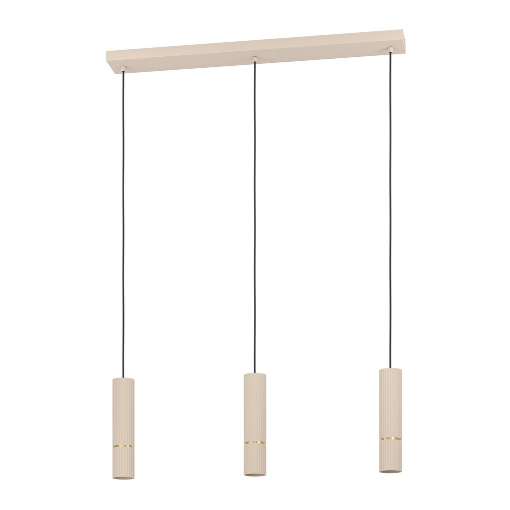 Luminaria decorativa colgante para lámpara base tipo GU10. 220‑240 V. IP20. Dry Location