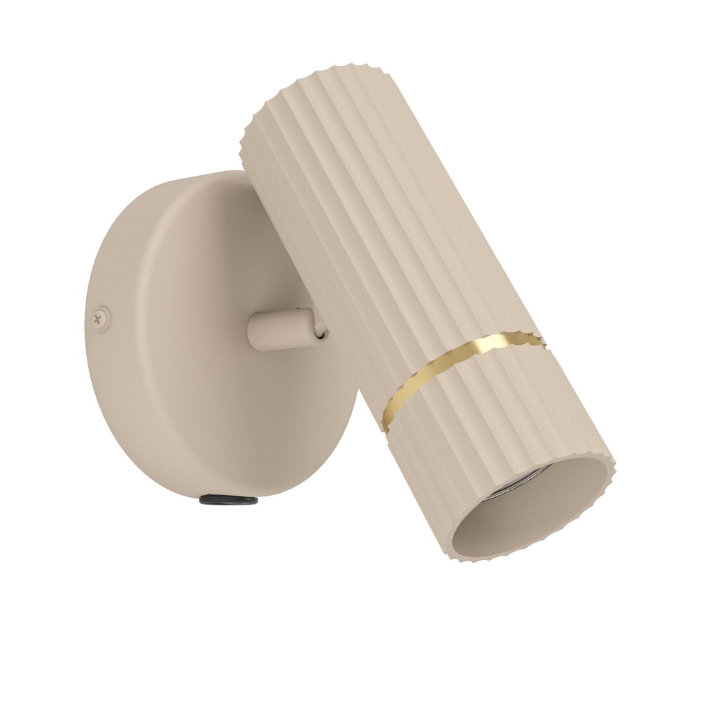 Luminaria tipo aplique de interior para lámpara base tipo GU10. 220‑240 V. IP20. Dry Location