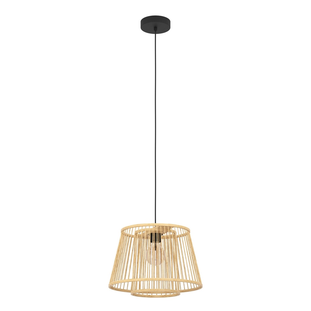 Luminaria decorativa colgante para una lampara base E27