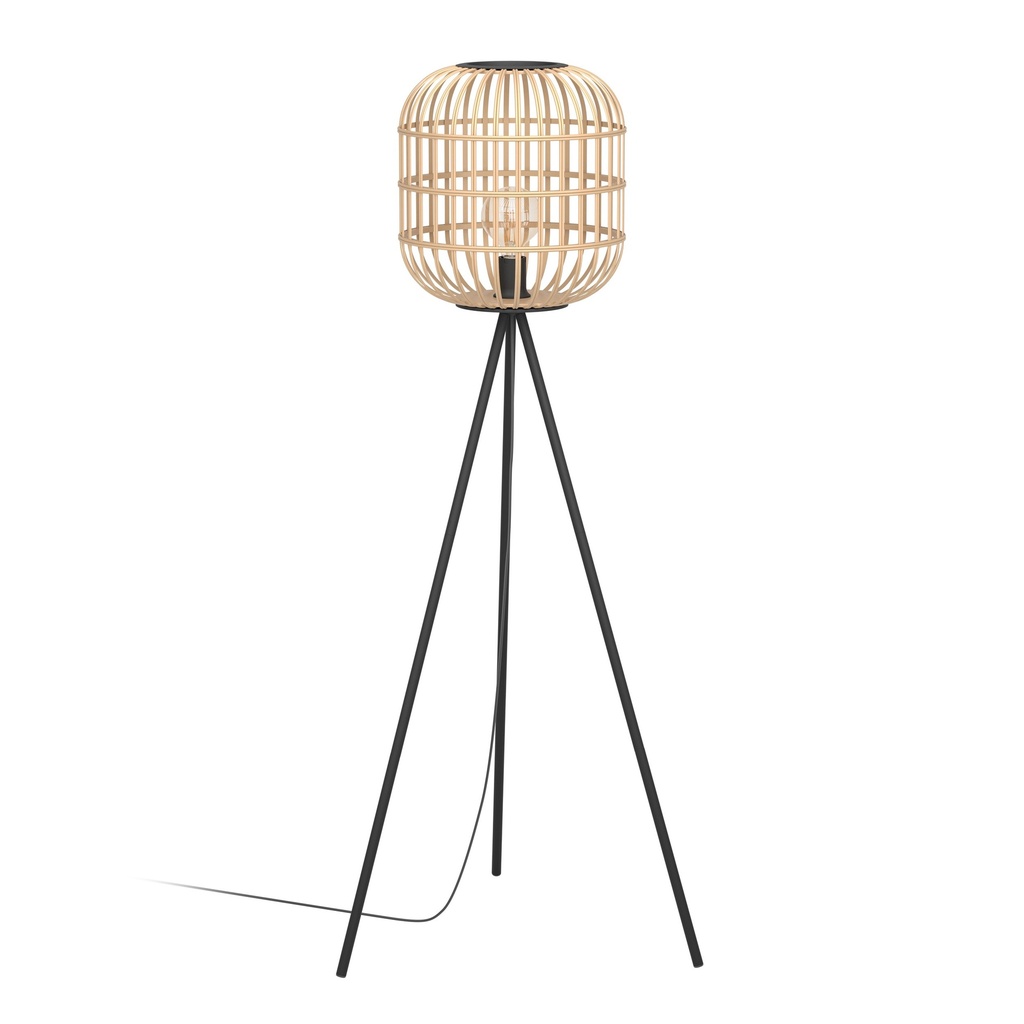 Luminaria decorativa de pie para una lampara base E27