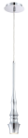 [28405-024] Luminaria decorativa colgante para lampara base GU10