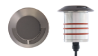 [2091-30BS] Luminaria para empotrar en piso 2" de LED integrado 4W, 3000K, 3lm. No dimeable. Wet Location