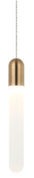 Luminaria decorativa colgante de LED integrado 6.5 W, 3000 K, 900 lm. Dimeable TRIAC/ELV. Dry Location