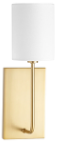[557-1-6980] Luminaria tipo aplique de interior, para lámpara base candelabra (E12), hasta 60 W. Damp Location