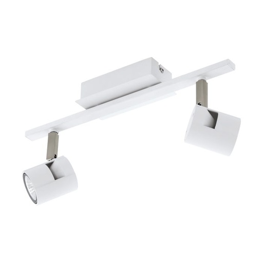 [97507] Luminaria tipo reflector para 2 lamparas base GU10